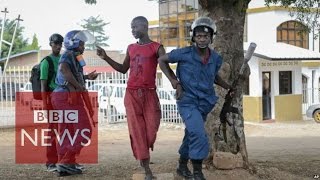 Burundi Coup Attempt General quotdismissingquot President Pierre Nkurunziza  BBC News [upl. by Bernj]