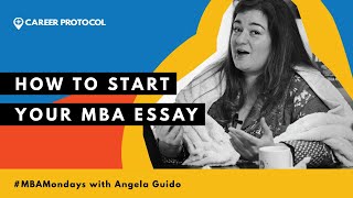 Dont Write Boring MBA Essays Heres How to Start [upl. by Eidac]