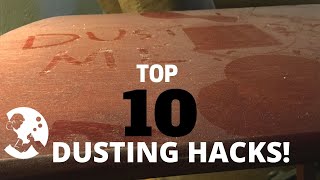 My Top 10 Dusting Hacks  How To Dust Your Home [upl. by Florri]