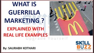 What is Guerrilla Marketing Real life case studies and examples  Best Marketing Campaigns [upl. by Ahtnammas]