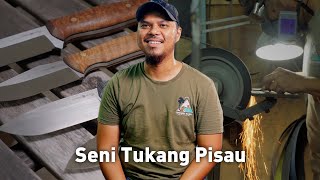 Fursan Blades PISAU Artisanal Di Malaysia  Hasil Tangan [upl. by Yettie599]