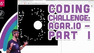 Coding Challenge 321 Agario  Part 1 Basic Game Mechanics [upl. by Franzoni86]