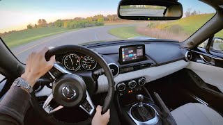 2021 Mazda MX‑5 Miata RF Grand Touring  POV Final Thoughts [upl. by Brigid]