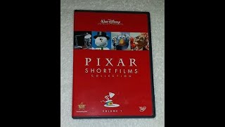 Opening to Pixar Short Films Collection Volume 1 DVD 2007 [upl. by Nolubez]