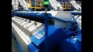 Wartsila 20v34sg gas engine starting [upl. by Tiffanie]