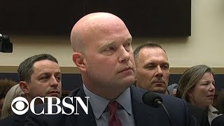 Rep Hakeem Jeffries grills Matthew Whitaker [upl. by Onitnas406]