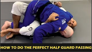 How To Do The Perfect Jiu Jitsu Half Guard Passing by John Danaher [upl. by Llebyram]