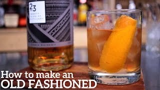 Old Fashioned Cocktail Recipe  QUICKEST [upl. by Dalenna]