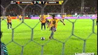 Monarcas Morelia vs America 32 Cuartos De Final Liguilla 2011 080511 [upl. by Adela897]