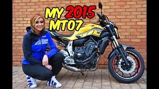 All about my 2015 Yamaha MT07  ModsExtras [upl. by Rondi]