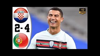 Portugal vs croatia 42  Extended Highlights amp All Goals 2021 [upl. by Neerihs]