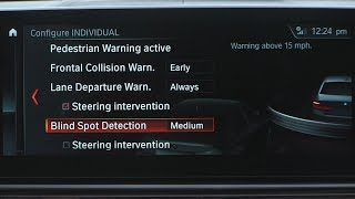 Blind Spot Detection  BMW HowTo [upl. by Wieche]