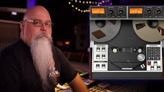 How to Create Slapback Tape Echo on Drums  UAD2 Ampex ATR102 [upl. by Riley]