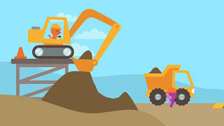 Sago Mini World  Trucks and Diggers [upl. by Attolrac]