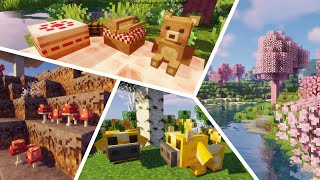 Super Cute and Fun Minecraft Mods you HAVE to try 🧸🌸 [upl. by Jenna]