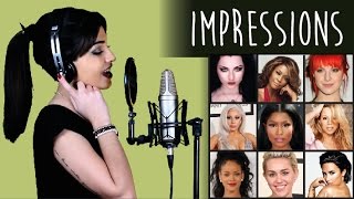 1 GIRL 9 VOICES Demi Lovato Whitney Houston Mariah Carey and 6 more [upl. by Gardy]