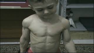 kid  biceps workout with dumbbells [upl. by Tarrance]