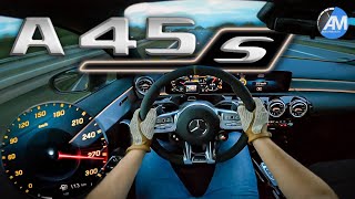 MercedesAMG A45s  0280 kmh acceleration🏁  by Automann [upl. by Ahsoj]