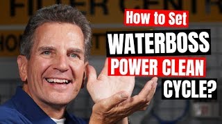 Give me 2 12 Minutes and Ill Show You How to Set Waterboss Water Softener Power Clean Cycle [upl. by Arin211]