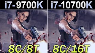 i79700K Vs i710700K  How Much Performance Difference [upl. by Yclehc]