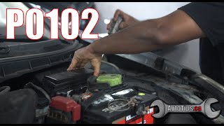 Fixing P0102 engine code [upl. by Ahseetal]