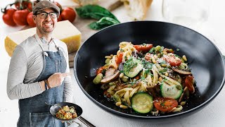 Easy Pasta Primavera Recipe [upl. by Ruffo]