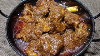 Mutton Kosha Bengali Recipe  Mutton Masala Gravy  Spicy Mutton Curry Recipe [upl. by Yniattirb]