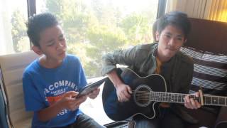 SOMEBODY I USED TO KNOW GOTYE cover by Aldrich and James [upl. by Ahcila]