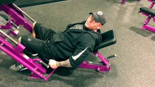 Planet Fitness  How To Use Leg Press Machine [upl. by Bertold]