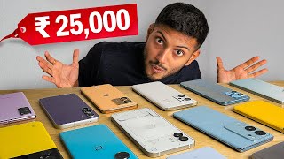 5 Best Smartphones Under ₹25000 [upl. by Treulich409]