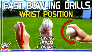 Fast Bowling Drills  Wrist Position [upl. by Delmore]