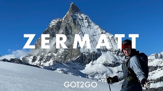 ZERMATT in Switzerland The MOST SCENIC skiing village of the alps [upl. by Auehsoj400]