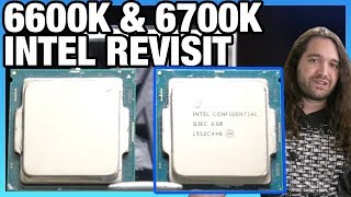 Intel i76700K amp i56600K in 2019 Benchmarks vs Ryzen 9900K 9700K 3600 [upl. by Auqeenahs]