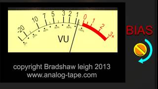 Analog Tape Bias Adjustment [upl. by Amedeo]