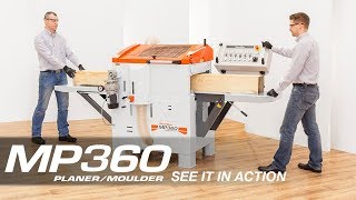 MP360 Foursided PlanerMoulder in Action  WoodMizer [upl. by Alcock]