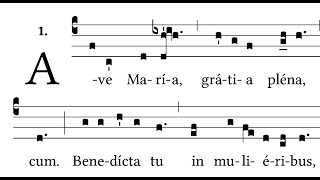 Ave Maria  Gregorian Chant [upl. by Flavia849]