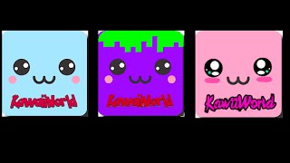 KawaiiWorld VS Kawaii World 2 VS KawaiiCraft 2021 [upl. by Demitria]