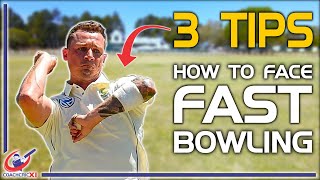 How to Face Fast Bowlers  3 Easy Tips [upl. by Alethea]