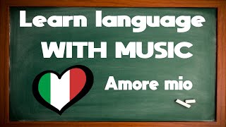 Amore mio  Gigi Dalessio ENG lyrics Italian song [upl. by Aicelef763]