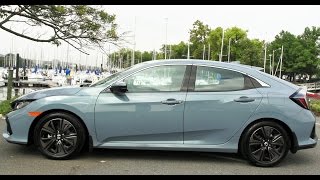 2017 Honda Civic Hatchback Test Drive amp Review [upl. by Quill123]