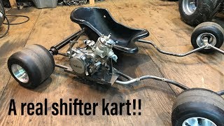 Building a YZ85 shifter kart part 1 [upl. by Edward807]