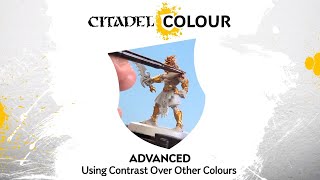 How to Paint Contrast Over Other Colours [upl. by Naicad]