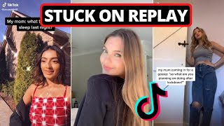 Shawty Like a Melody TikTok Compilation Replay quotStuck on Replayquot [upl. by Adyht863]