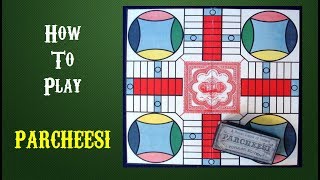 How To Play Parcheesi Board Game [upl. by Elyod]