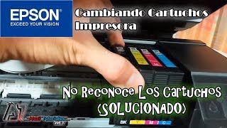 Impresora NO Reconoce Cartuchos EPSON [upl. by Alejandra]