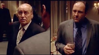 The Sopranos  Tony Soprano vs Carmine Lupertazzi Sr  all disputes 20012004 [upl. by Assyli]