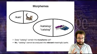 Introduction to Linguistics Morphology 1 [upl. by Ateerys117]