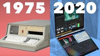 Evolution of Laptops Portable Computers 1975  2020 [upl. by Anoel357]