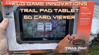 Wildgame Innovations Trail Pad Tablet  Initial Review [upl. by Inan]