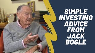 Jack Bogle on Index Funds Vanguard and Investing Advice [upl. by Anale]